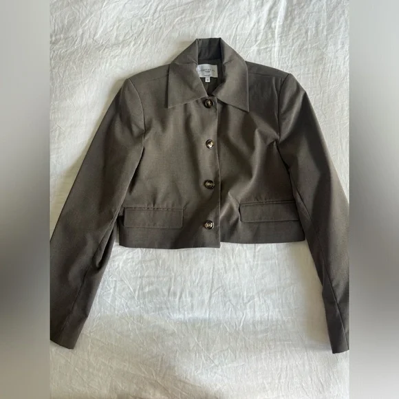 Josephine HJ x NA-KD Skirt Set - Tan/Gray